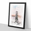 Bridge In San Francisco Watercolour - Picture Frame Graphic Art-56923207-56923213