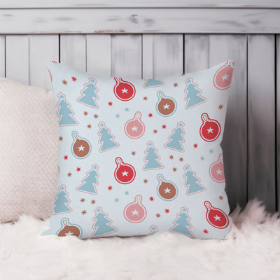 Holiday Christmas Tree Presents Pattern Modern