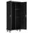 72" H Metal Double-Door Lockable Mobile Storage Cabinet - Wheeled Multi-functional Tool Organizer for Workshop & Garage-1271457170