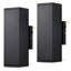 Luminaires muraux d'extérieur modernes, luminaires de véranda haut et bas pour patio, garage, extérieur - paquet de 2-114498671-128587317