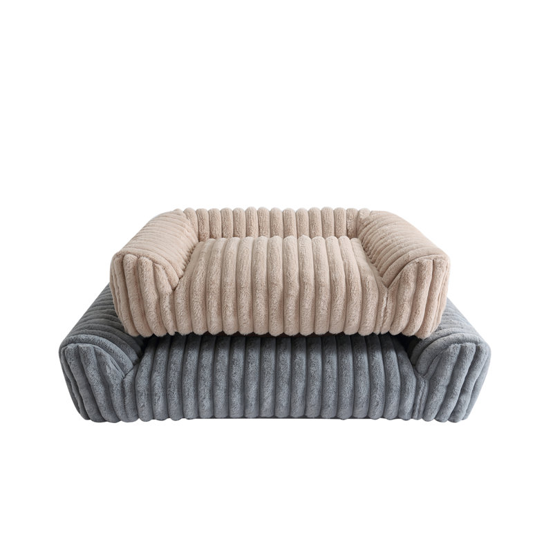 Canapé-lit Arlee Home & Pet, Gris, H 8 po x l 34 po x P 24 po