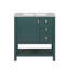 Ensemble de meuble-lavabo simple 30 po avec plateau Adalea-131724415