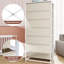 Commode 7 tiroirs l 23,2 po, beige-1036335276
