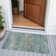 Machine Washable Indoor/Outdoor Xhevrie Aqua Rug