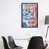 Toile avec cadre gris est en rupture de stock
