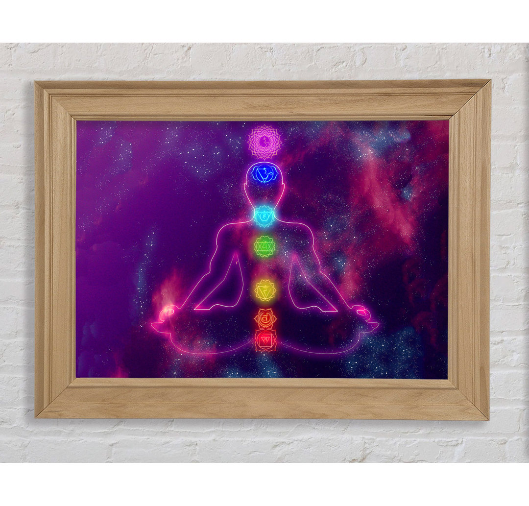 Chakra Meditation Farben 3 - Drucken