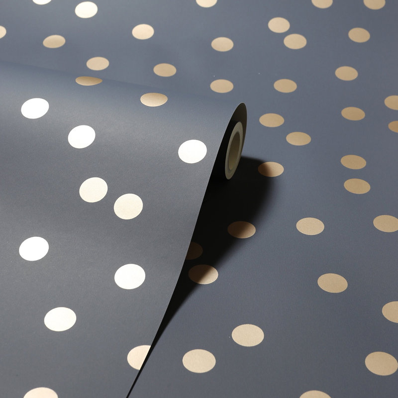 Papier peint Priscella, Noir, noir, noir, noir