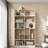 Modern Cat Bookcase Cat Tree Shelves With Storage Shelves And Cat Holes