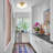 Pritee Glass Semi Flush Mount