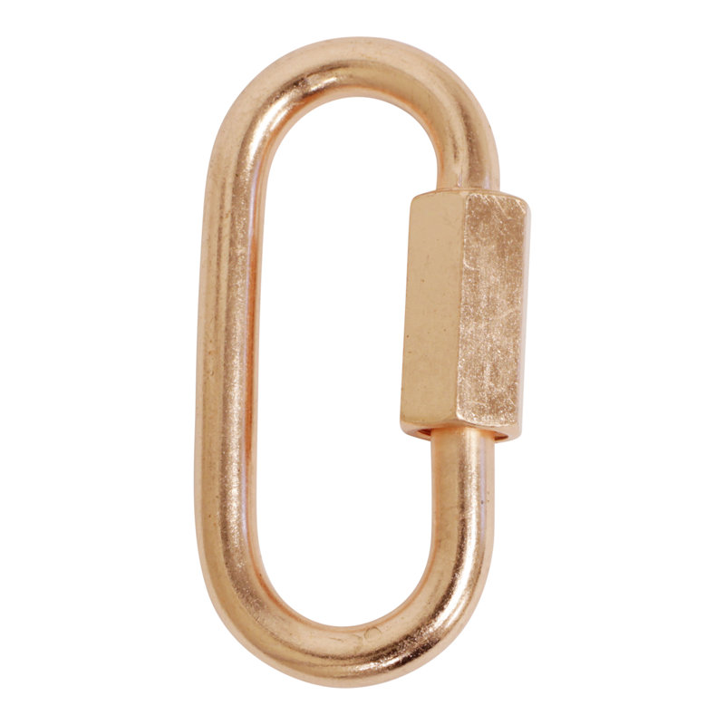 Verrouillage à vis fileté (2 pièces), Rose, H 1,93 po x l 0,91 po x P 0,2 po