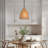 Jax 1-Light Rattan Pendant Light