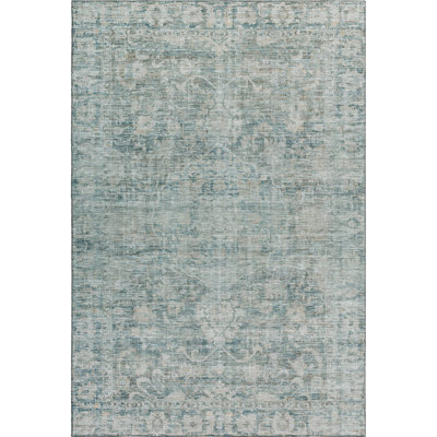Premium Machine Washable Lubbers AMF1744 Global Rug