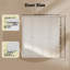 Double porte pliante en bois manufacturé à panneau double apprêté blanc avec trousse de quincaillerie d'installation (garde-manger, porte de placard)-107788429