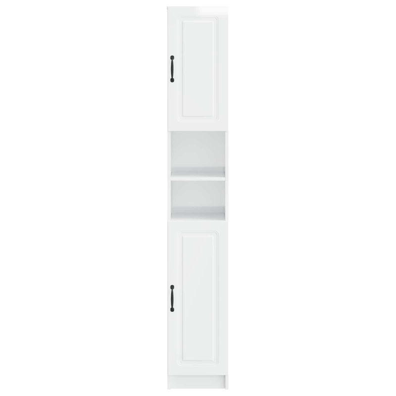 Linen Cabinet, High Gloss White