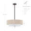 Lustre cylindrique semi-encastré à 4 lumières Reenat-360294262