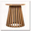 Table d'appoint d'extérieur en bois d'acacia-868433172
