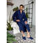 Peignoir gaufré LOTUS LINEN - Peignoirs de luxe en coton pour hôtel / spa-60579783-90630586