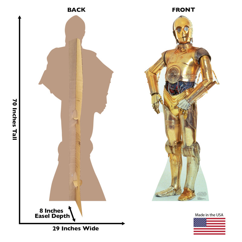 Star Wars 70'' Star Wars Cardboard Standup