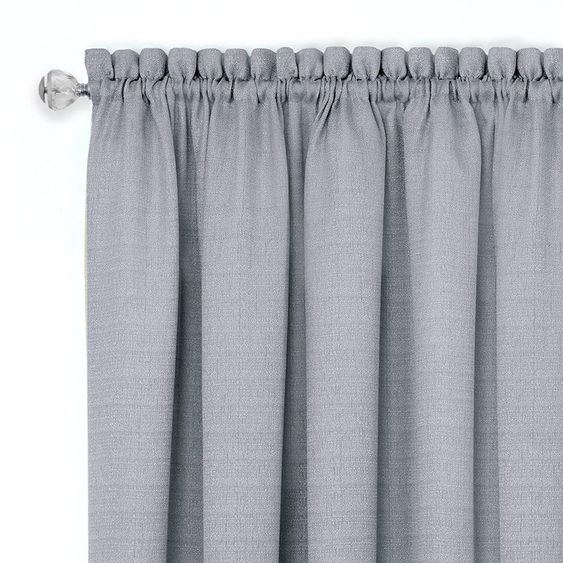 Ensemble de cantonnière 58 po Ryon, L 58 po x L 24 po, gris