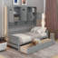 Lit de jour en bois avec tiroirs-107130005-107130007