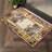 Red Polypropylene Lodge Area Rug - 2 Ft. 7 In. X 3 Stain , , For A Cozy Dining Area Runner Home Decor. & Pet .-371902661