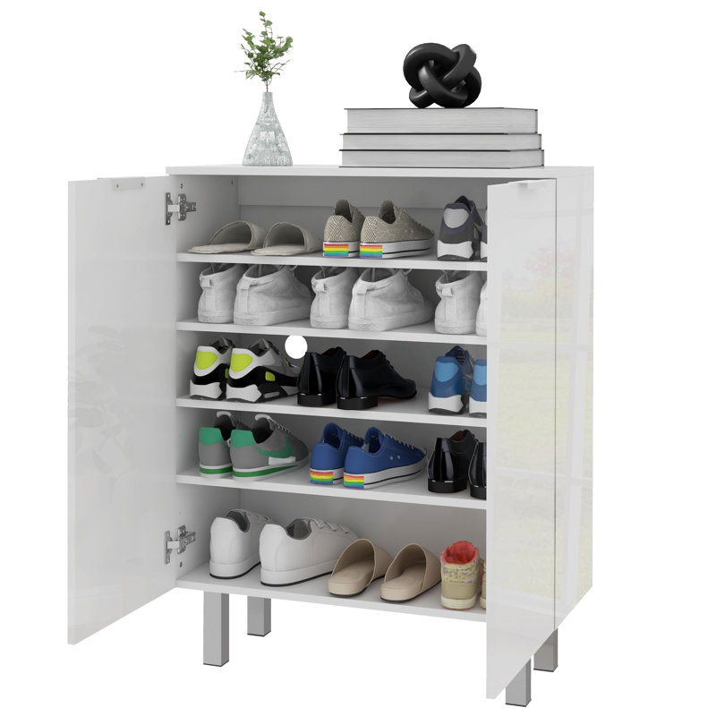 15 Pair Shoe Storage Cabinet