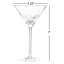 9 oz. Viski Admiral Verre à martini