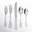 Fortessa Savoy 18/10 Stainless Steel 20 Piece Flatware Set, Service for 4, Silver