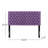 Purple Headboard For Queen Bed, Contemporary And Stunning Upholstered Shine