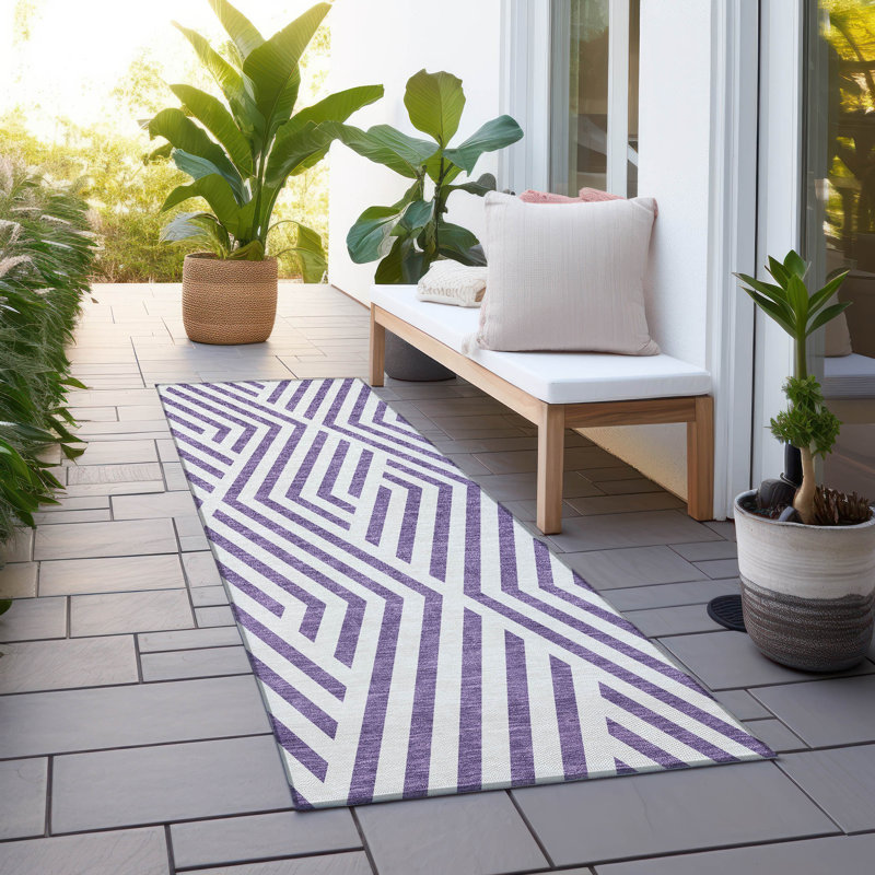 Tapis intérieur / extérieur Altair, Tapis de couloir 2 pi 3 po x 7 pi 6 po