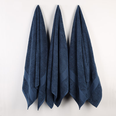 Blue Nile Mills Pure Earth Organic Cotton Bath Towels, Set Of 3