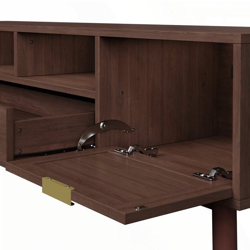 Meuble télé en bois pour téléviseurs de 75 po