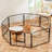 8 Panel Dog Exercise Pen-93803055
