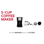 Cafetière 5 tasses Holstein Housewares-88221568