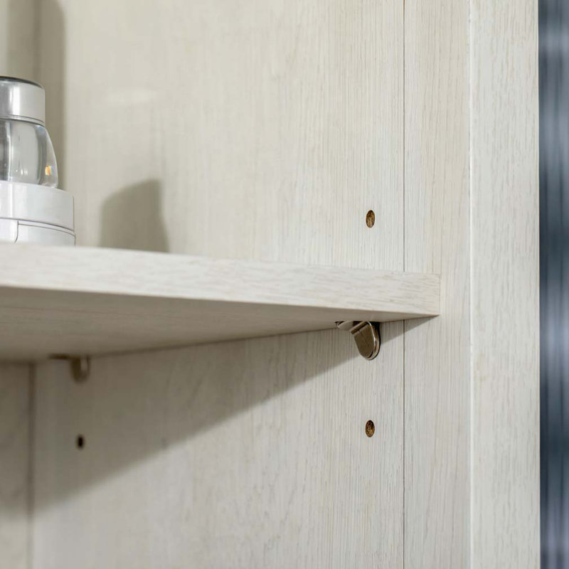 Armoire de rangement pour salle de bain avec tablette à 3 niveaux