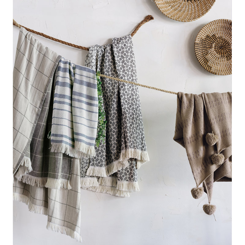 Felix Hand Woven Throw Blanket