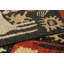 Burano Hand Knotted Wool Animal Print Area Rug-1479797218