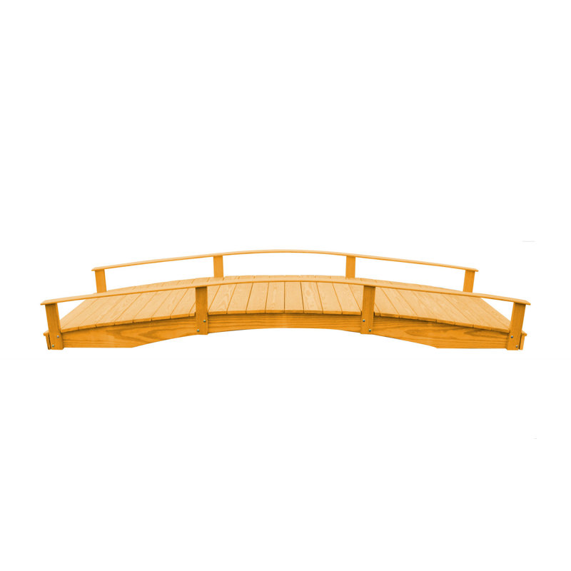 Pont de jardin, Naturel, H 22 po x l 118 po x P 38 po