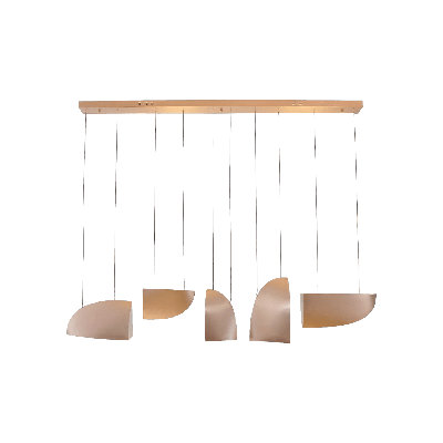 Elarra Geometric Linear LED Chandelier