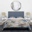 Ensemble de housse de couette en microfibre / polyester Delicate Brushstrokes Abstract Paint IV-1455609097