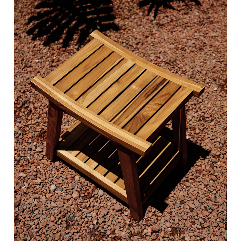 Ometepe 19'' W Teak Shower Bench