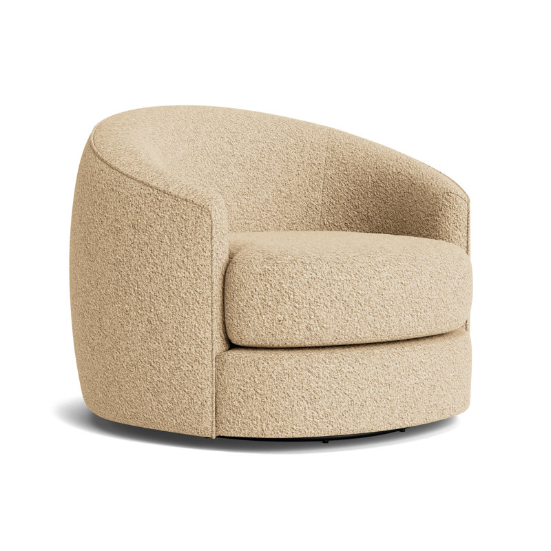 Giselle Full Swivel Chair, Berber - Dune