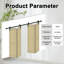 Porte de grange pliante K / Plank 84 po H 84 po-110651668-110651672-132292645