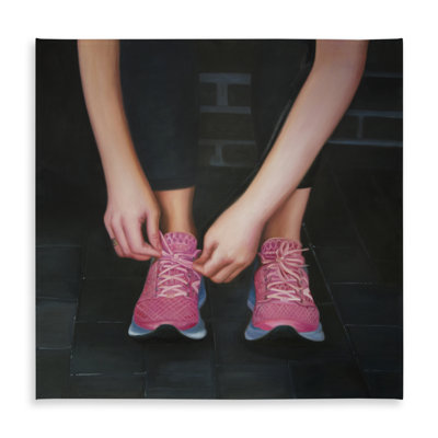 Ready for the Race Black Tablecloth - Indoor/Outdoor Decor