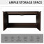 Meuble-lavabo moderne de 36 po avec lavabo, porte, 2 portes, noyer, rangement généreux pour les pratiques habituelles 36 po, style, fermeture en douceur abondante à l'intérieur-1297914121-1297914119