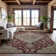 Premium Machine Washable Gurubaksh AMF1151 Global Rug