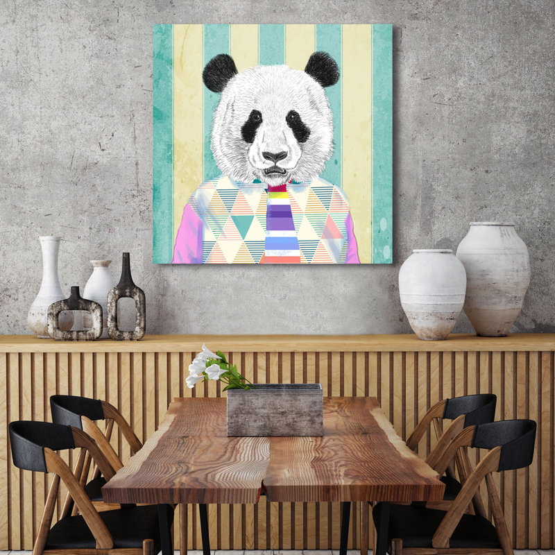 1SP6385 The Dude (detail) - Wrapped Canvas Print, 70cm H x 70cm W