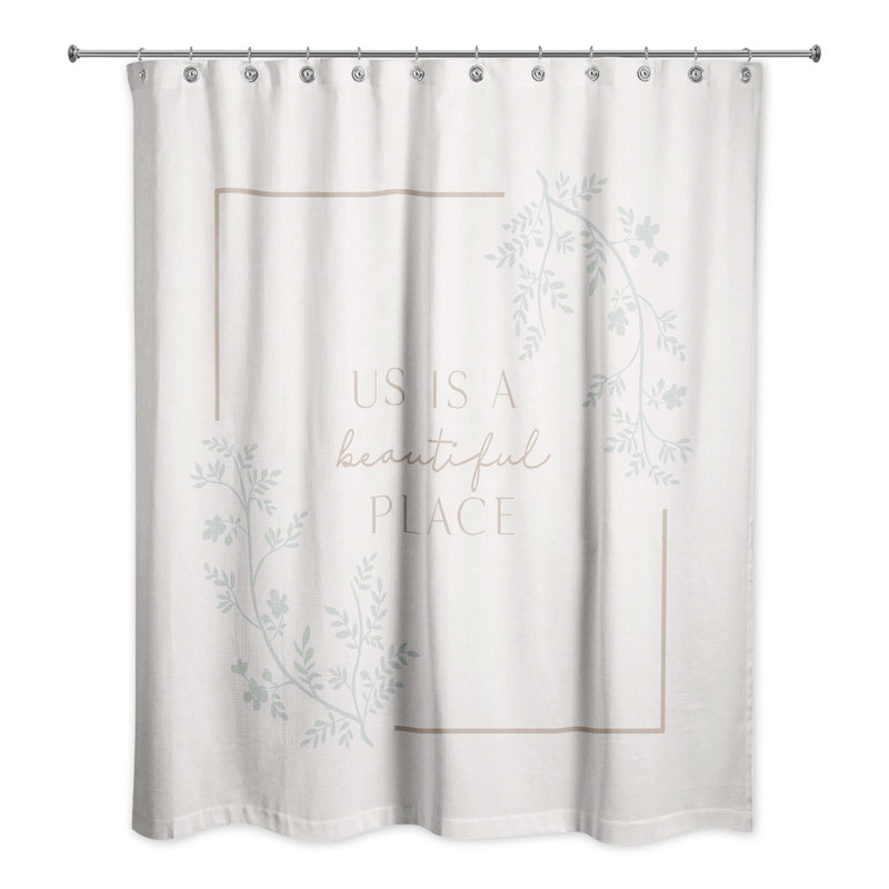 Us Beautiful Place Shower Curtain