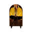 Armoire arquée avec tablettes et portes