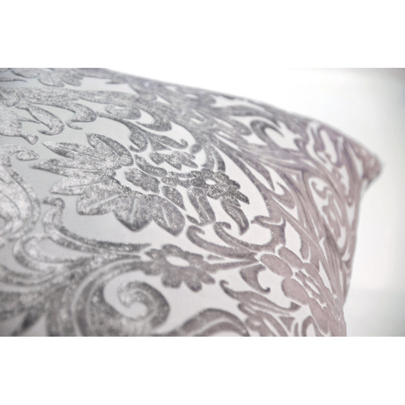 Prospect Park Square Velvet Pillow Cover & Insert, 20" x 20", Moonstone